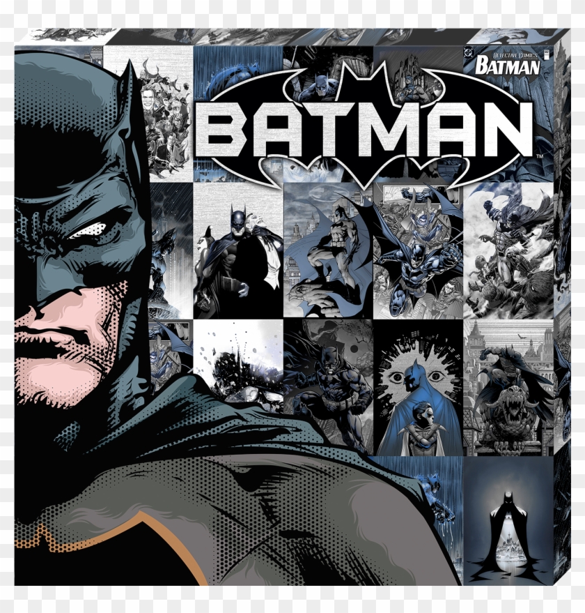 Batman Metallic Canvas Clipart #121886