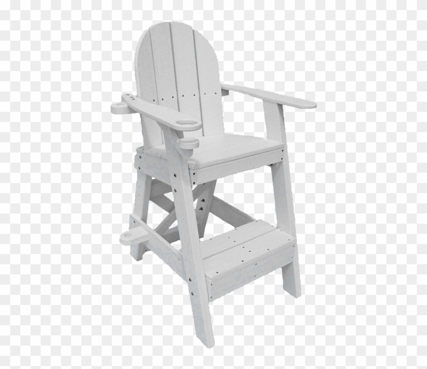505 Lifeguard Chair White Simple - Chair Clipart #122099