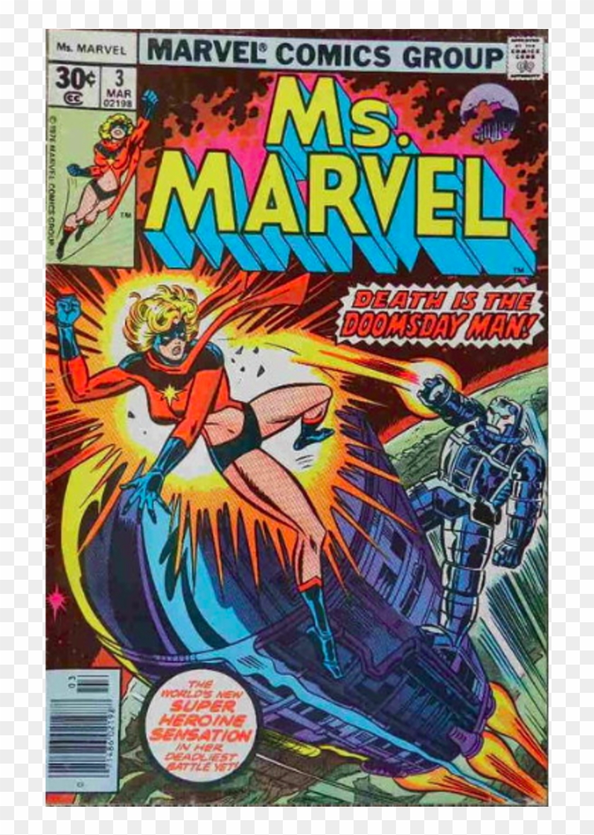 First Appearing In Batman - Mrs Marvel Comic Book Clipart