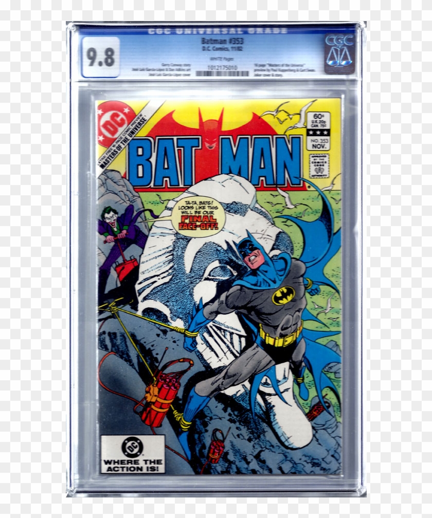 Batman Issue 353 Comic - Batman And Joker Comic Cover Clipart #122434