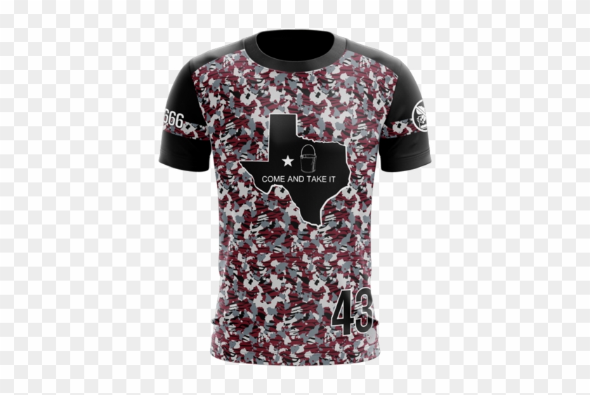 Texas State Buckets Alternate Dark Jersey Savage, The - Active Shirt Clipart
