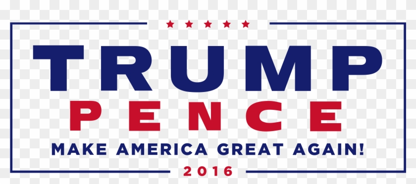File - Trump-pence 2016 - Svg - Trump Campaign Logo Clipart #122677