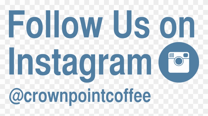 Follow Us On Instagram Png - Follow Us On Instagram Logo Blue Clipart