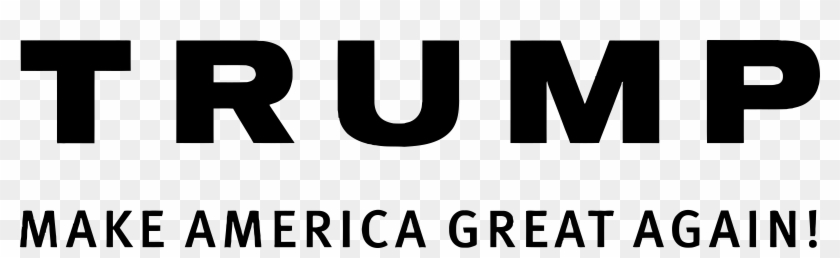 Trump 2016 Logo Black And White - Trump Clipart
