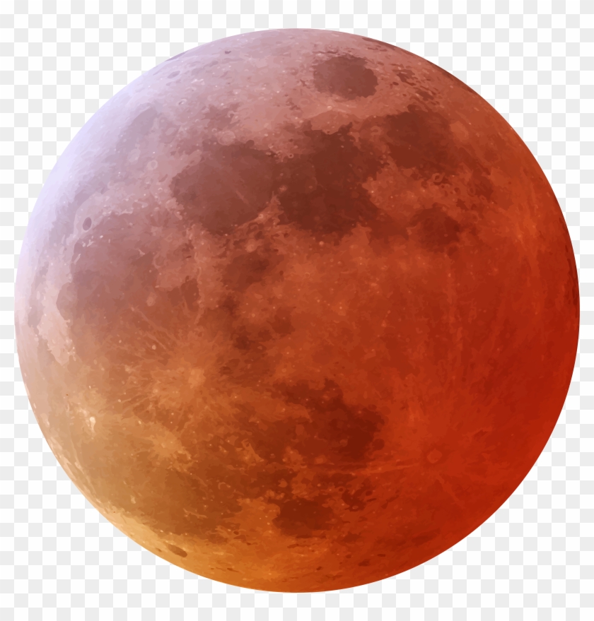 Red Moon Png Clip Art Image Transparent Png