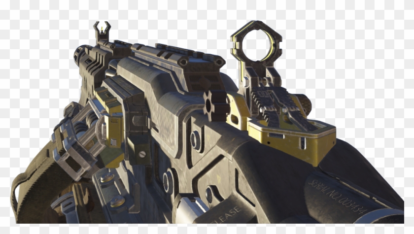 Bo3 Locus Png - Assault Rifle Clipart