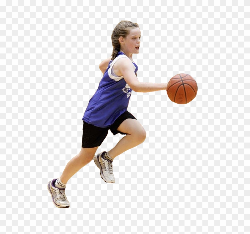 Kids Playing Basketball Png - People Playing Basketball Png Clipart #123036