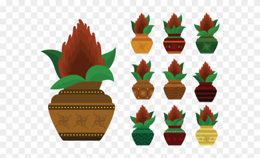 Kalasha Vector Clipart