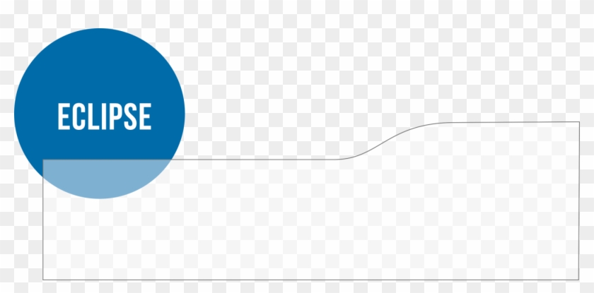 Shape-eclipse - Electric Blue - Png Download #123295