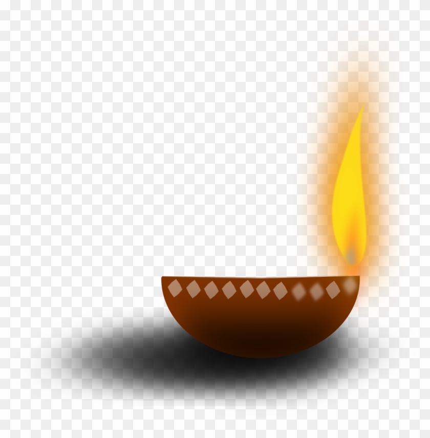 Deepavali Lamp Design Png - Earthen Lamp Png Clipart #123370