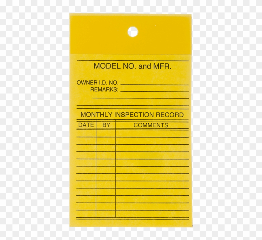 English Blank Servive Tag, Yellow - Ink Clipart #123394
