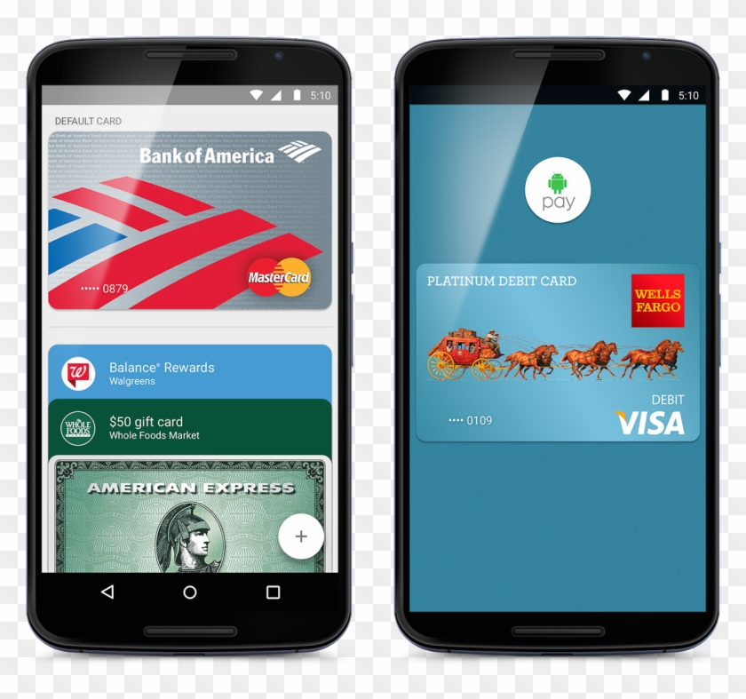 Android Pay - American Express Android Pay Clipart #123466