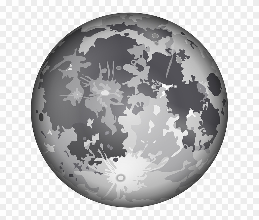 640 X 632 0 - Moon Drawing Transparent Background Clipart #123664
