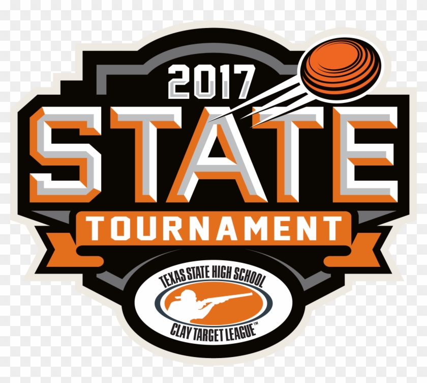 2017 State Tournament Final Logo Texas State - Clay Pigeon Shooting Clipart #123829