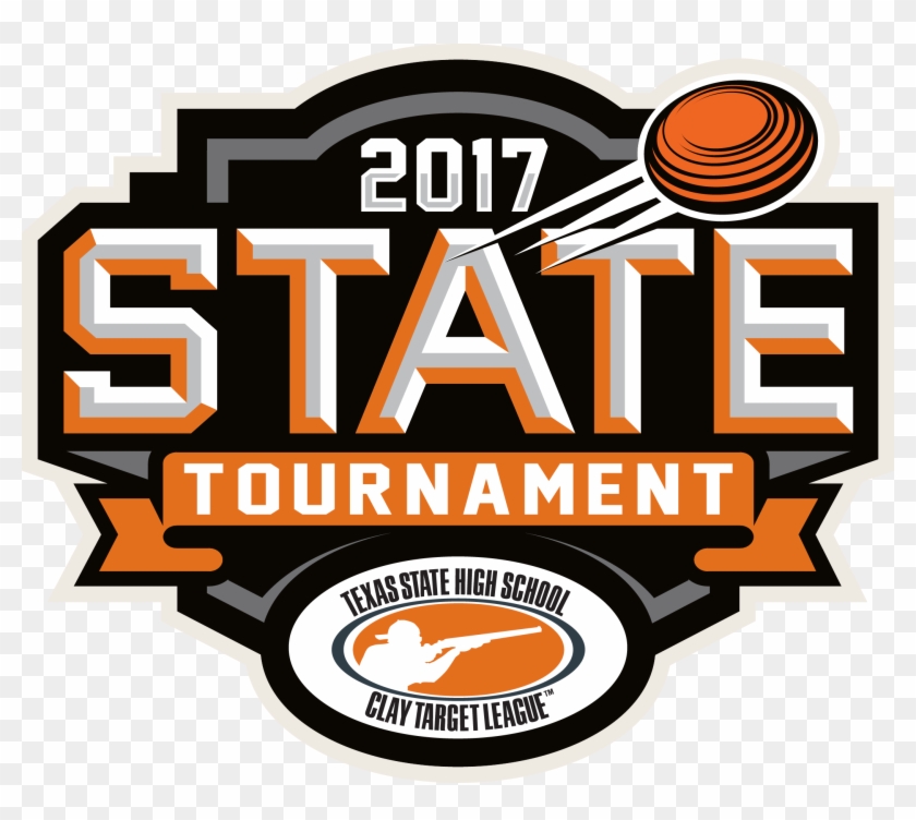 2017 State Tournament Final Logo Texas State - Clay Pigeon Shooting Clipart
