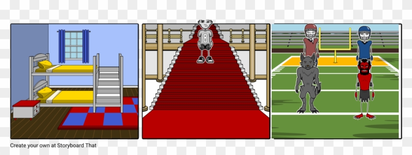 My Little Kids Playing Football - Cartoon Clipart