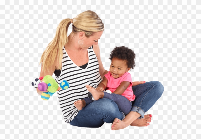 Recommended Toy Features Feature - Mother And Child Sitting Png Clipart #124108