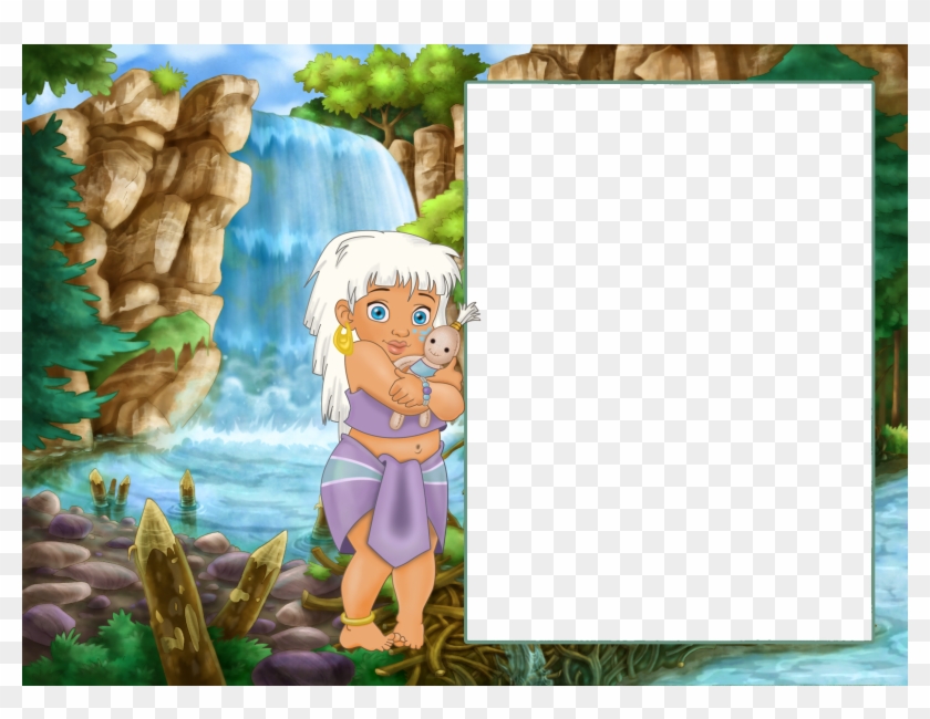 Cute Child Transparent Png Frame - Pokemon In Nature Drawing Clipart