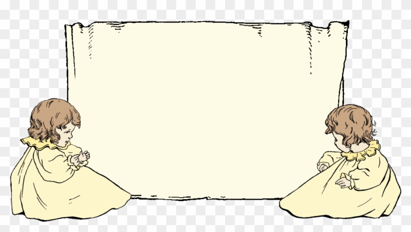 Digital Twin Baby Gift Tag Design Downloads - Cartoon Clipart