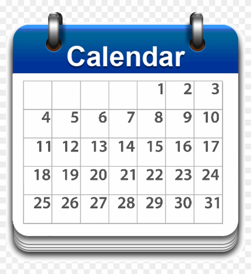 Published July 31, 2018 At 1000 × 1026 - Calendar Png Clipart