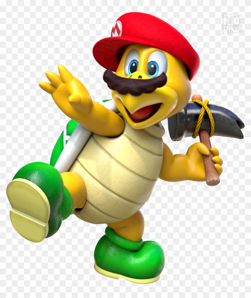 1891 × - Super Mario Odyssey Hammer Bro Clipart