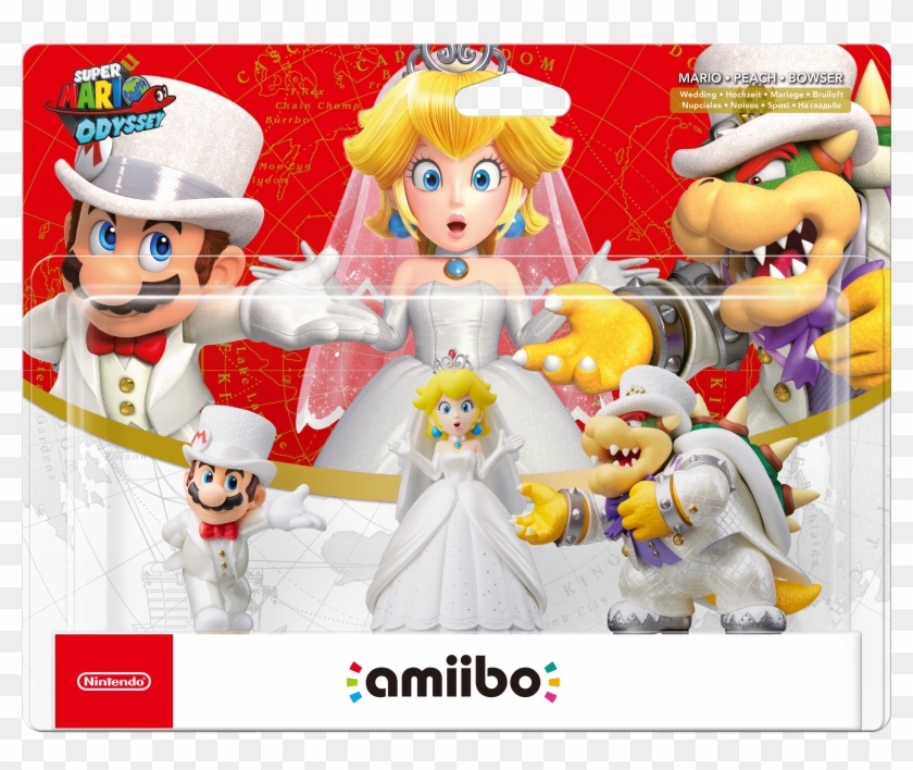 Super Mario Odyssey Amiibo Box Art - Super Mario Odyssey Amiibo Clipart #124691