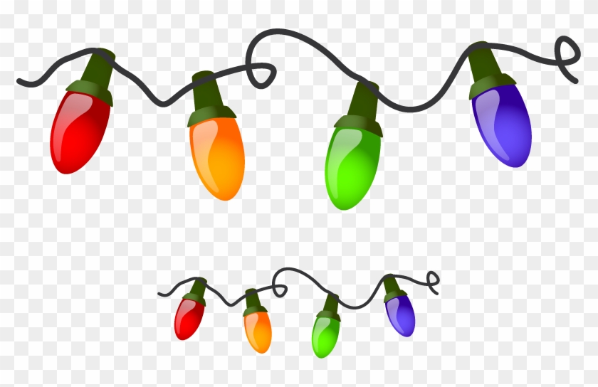 Clip Art Christmas Lights - Png Download #124714
