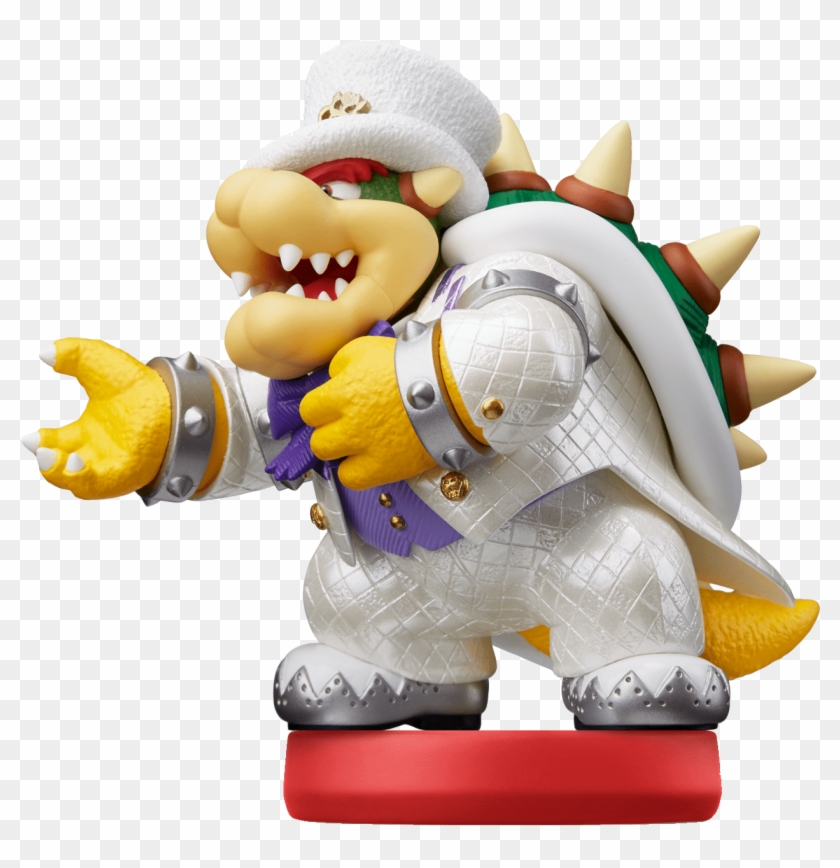 But That's Not All For 5 New Amiibo Have Also Been - Super Mario Odyssey Bowser Amiibo Clipart