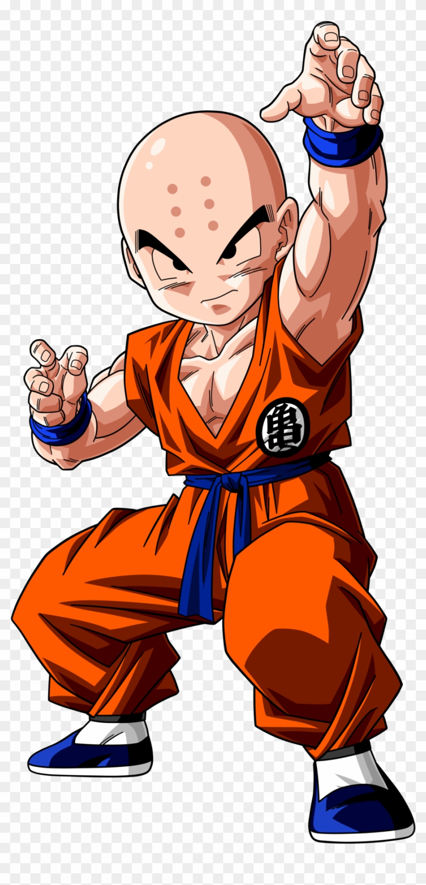 Krillin, Yamcha, And Tien Movesets - Dragon Ball Krillin Clipart