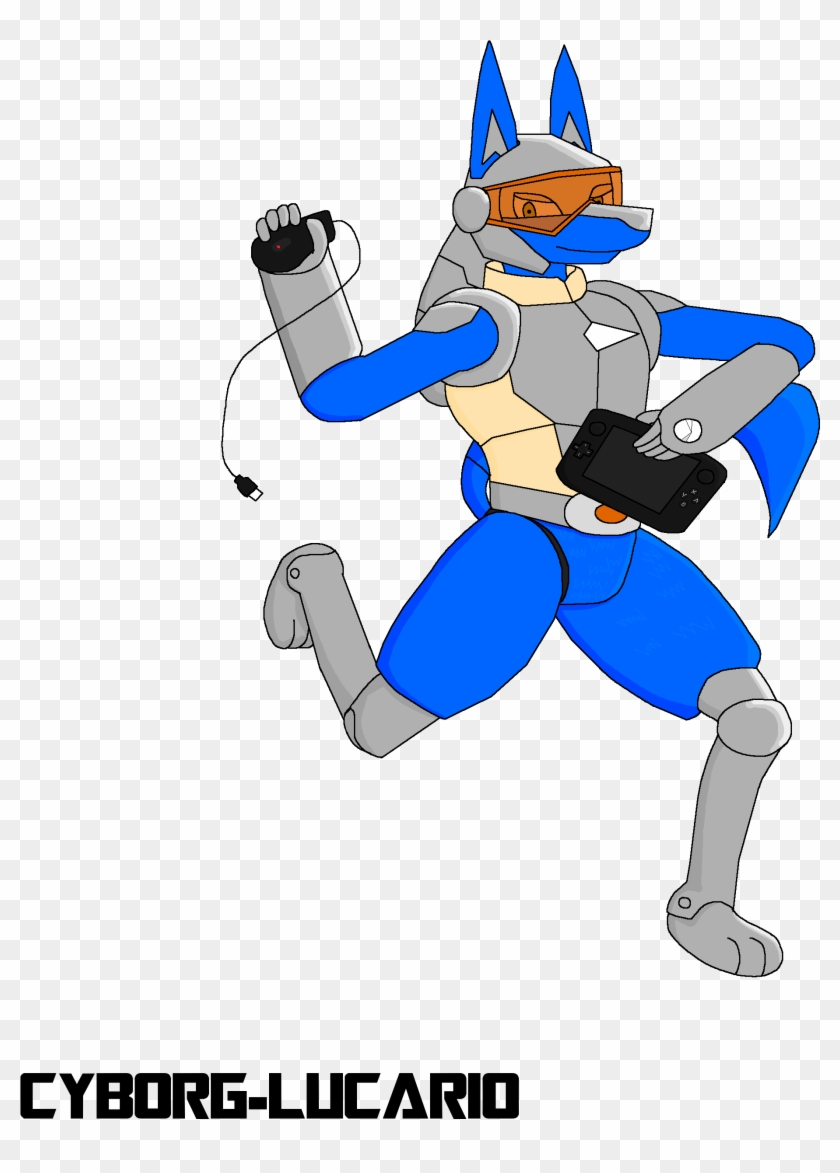 Cyborg-lucario - Cyborg Lucario Clipart