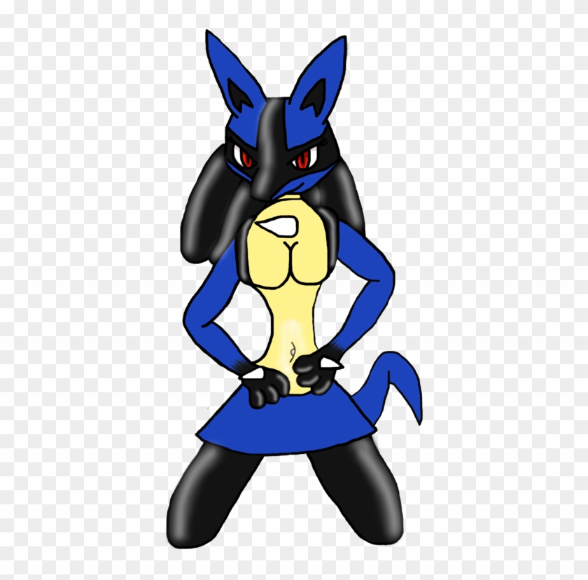Lucario - Sexy Female Lucario Clipart #125263