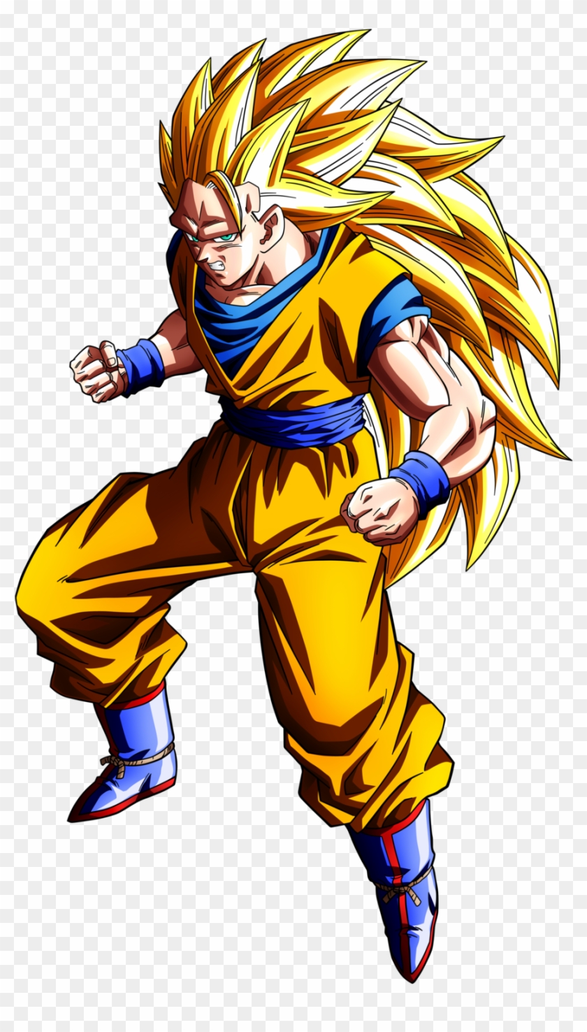 Free Png Download Dragon Ball Goku Ssj 3 Png Images - Dragon Ball Goku Ssj 3 Clipart