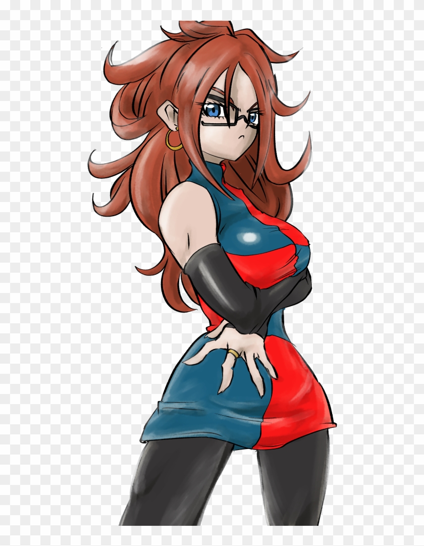 Android 21 Dbz, Dragon Ball, Android - Cartoon Clipart #125427