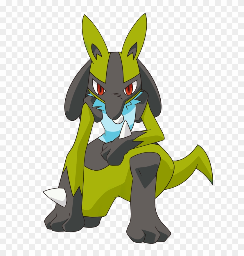 448 Lucario Dp2 Shiny - Pokemon Lucario Shiny Clipart