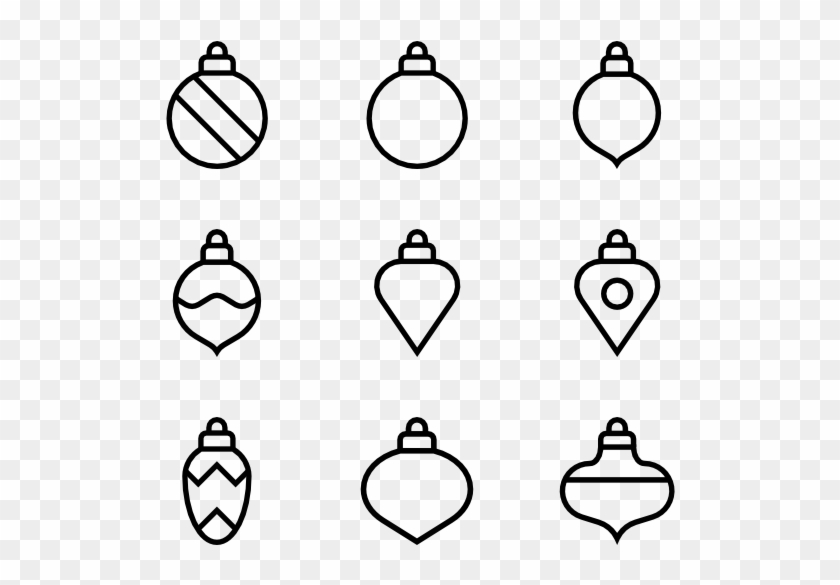 Toys On The Christmas Tree - Christmas Tree Toys Vector Png Clipart #125671