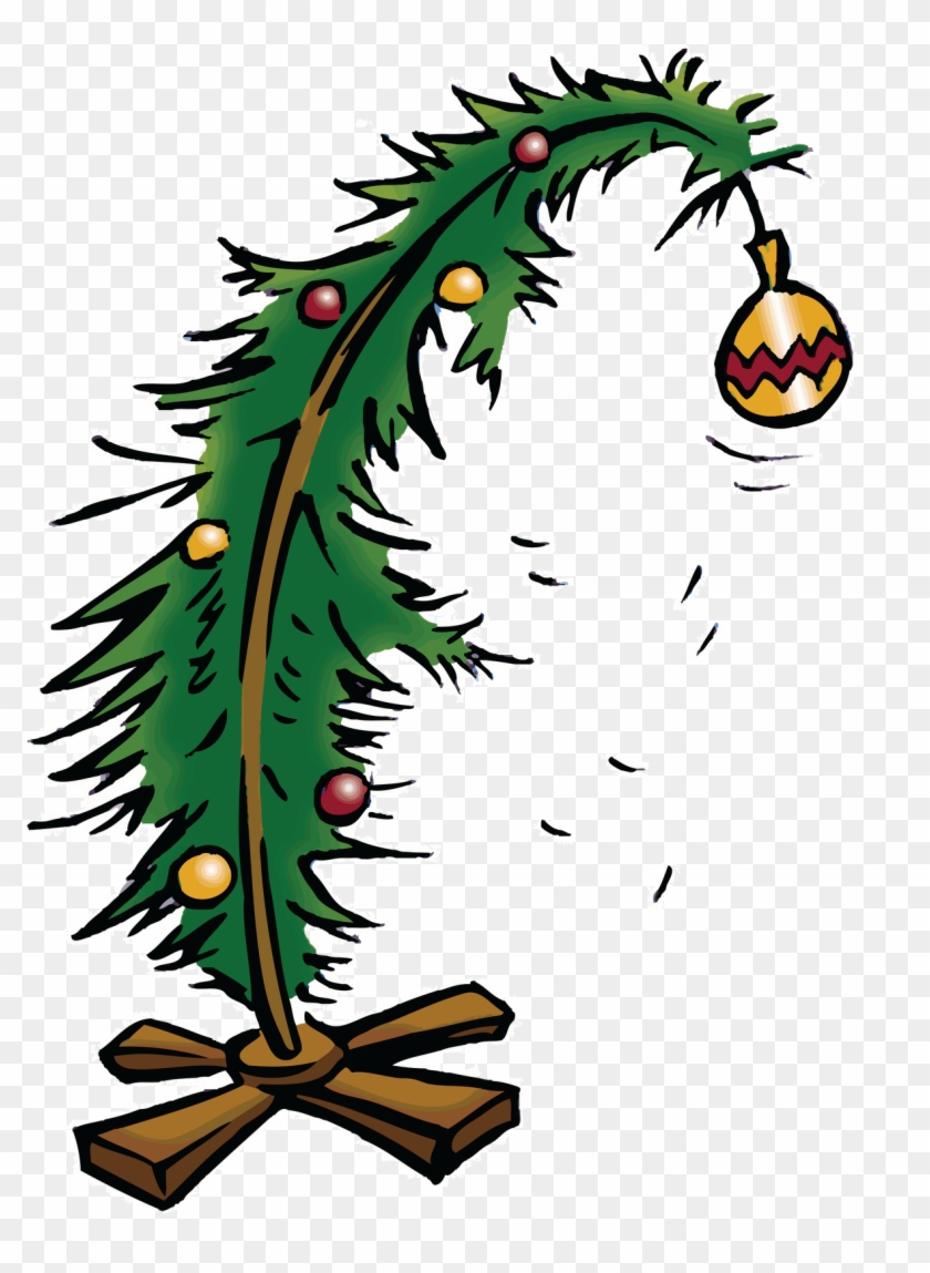 Dead Clipart Christmas Tree - Cartoon Grinch Christmas Tree - Png Download #125762