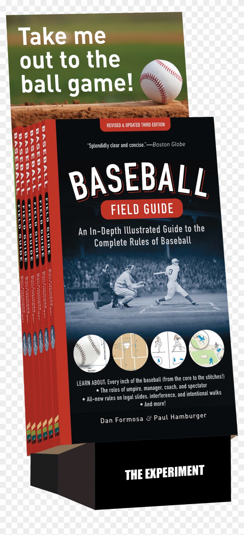 Baseball Field Guide Display - Flyer Clipart