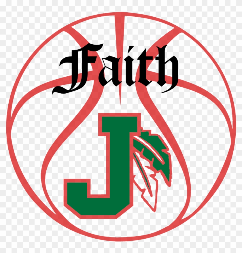 Jamestown Red Raiders Basketball Clipart #126136