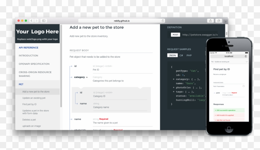 Fancy/modern Looking Three-col Api Documentation From - Documentation Ui Clipart