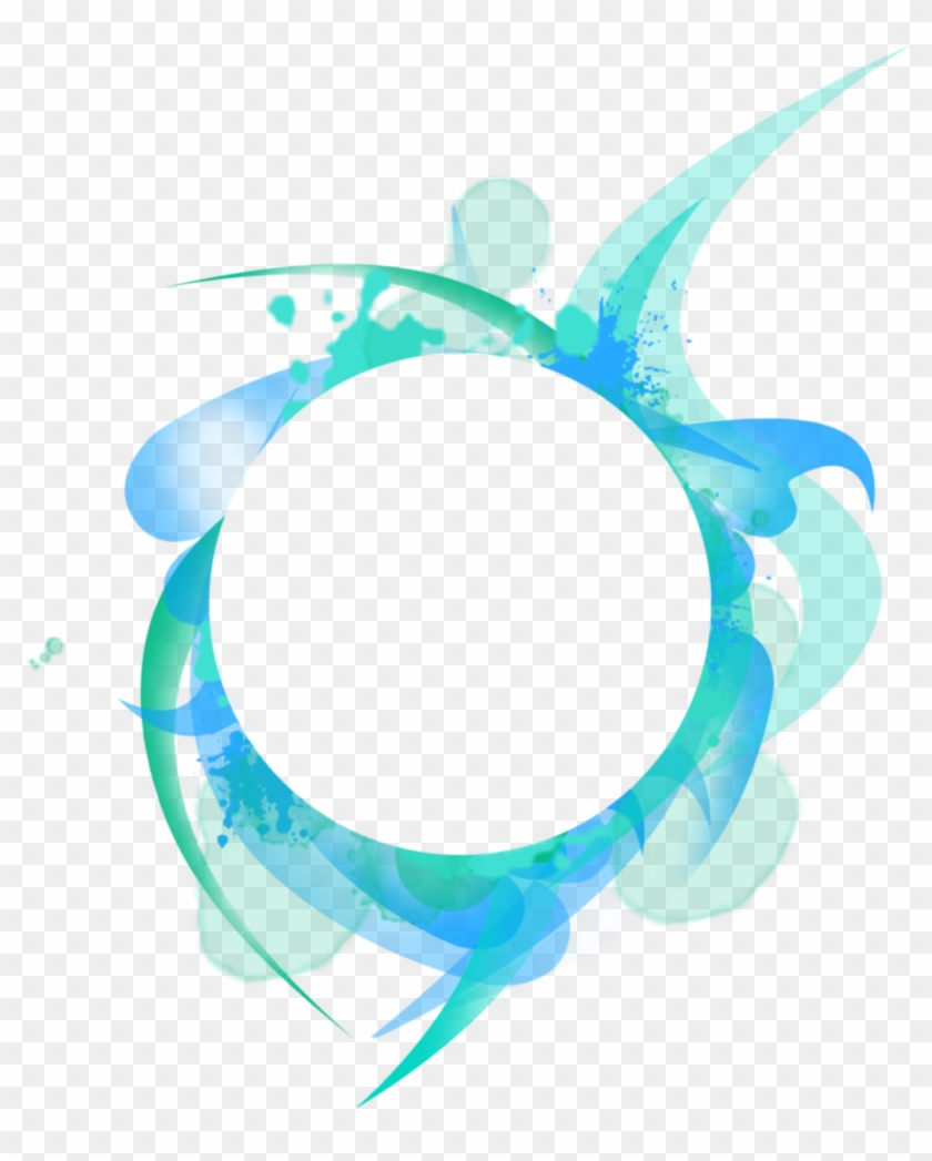 Abstract Blue Circle Png - Circle Abstract Design Png Clipart