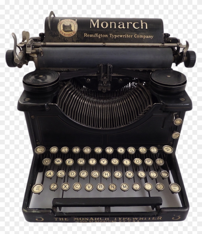 Typewriter Png File Download Free - Woodstock Typewriter Model 5 Clipart #126580