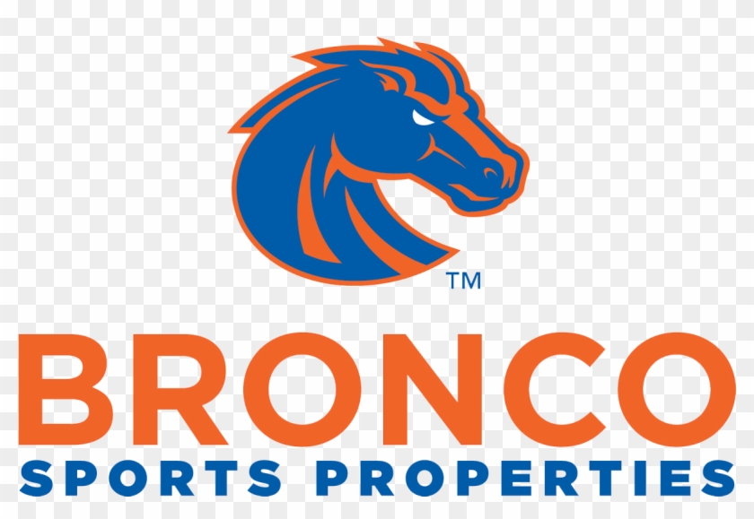 Bronco Sports Properties - Graphic Design Clipart #126680