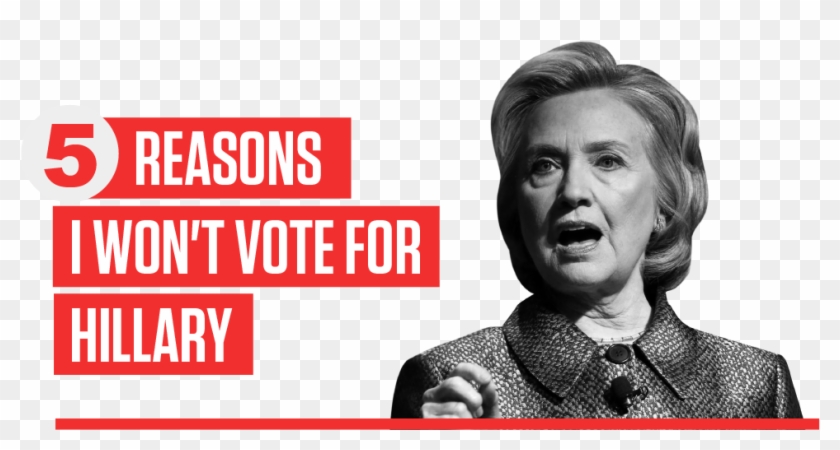 Hillary Clinton Lied About Benghazi, Landing Under - Wont Vote For Hillary Clipart #126755