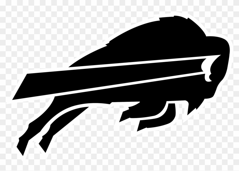 Buffalo Bills Nfl Broncos Arizona Cardinals New - Buffalo Bills Black Logo Clipart #126849