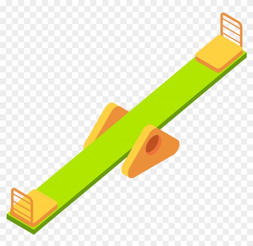 Free Png See Saw Swing Png Images Transparent - See Saw Clipart #126926