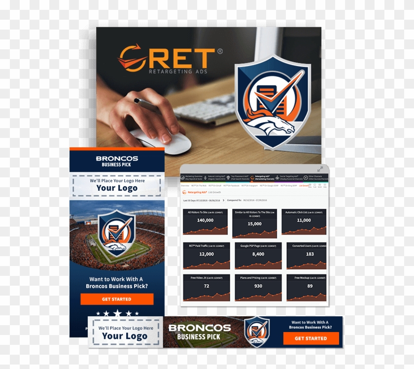 With The Help Of A Dedicated Marketing Executive - Flyer Clipart #127232