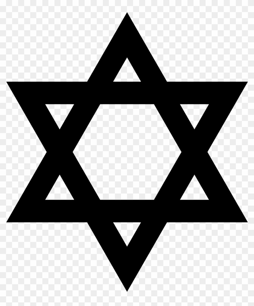 Open - Star Of David Transparent Clipart #127255