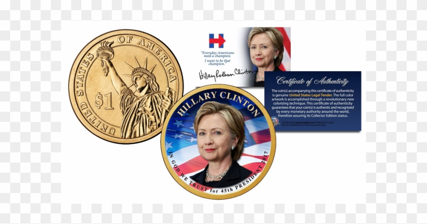 Hillary Clinton For 45th President Of The United States - Hillary Clinton 45th President Of The United States Clipart #127307