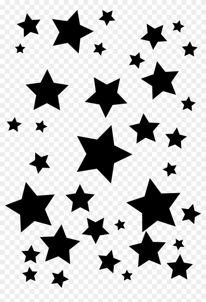 Png For Free Download On Mbtskoudsalg - Black Stars Transparent Background Clipart