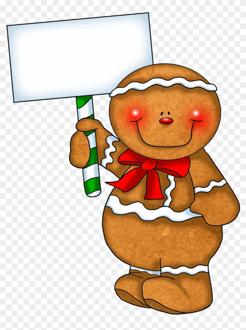 Gingerbread Man Clipart Jokingart Gingerbread Man Clipart - Gingerbread Clipart Sign - Png Download